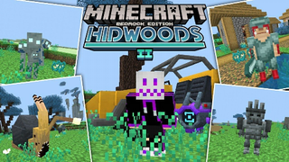 Minecraft มือถือ Addon Hidwood โลกเร้นลับ_HD_60fps