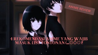 4 Rekomendasi Anime yang Wajib Masuk List Tontonan!