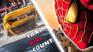 How Many Cars Were Killed In Spiderman 2