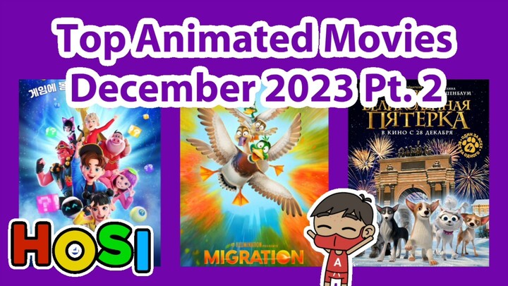 Top Animated Movies Releasing in December 2023 Part. 2