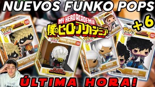 🔴FILTRADOS! NUEVOS FUNKO POPS de MY HERO ACADEMIA SALEN YA!!!