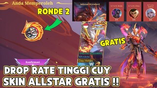 CEPAT SINI SKIN ALLSTAR GRATIS ! RONDE TERAKHIR DI JAMIN DAPAT SKIN STUN / EPIC LIMITED