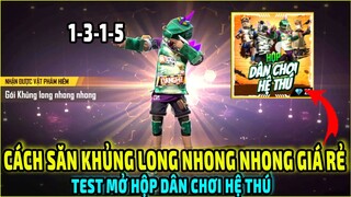 Cách Săn Khủng Long Nhong Nhong Ít KC Mở Hộp Dân Chơi Hệ Thú Được Tỉ Lệ Cao || Free Fire