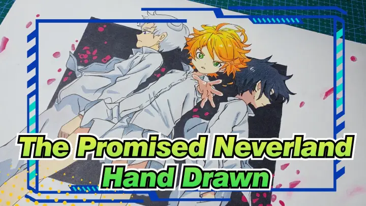 [The Promised Neverland/Hand Drawn]The animation of NO.1 in my heart