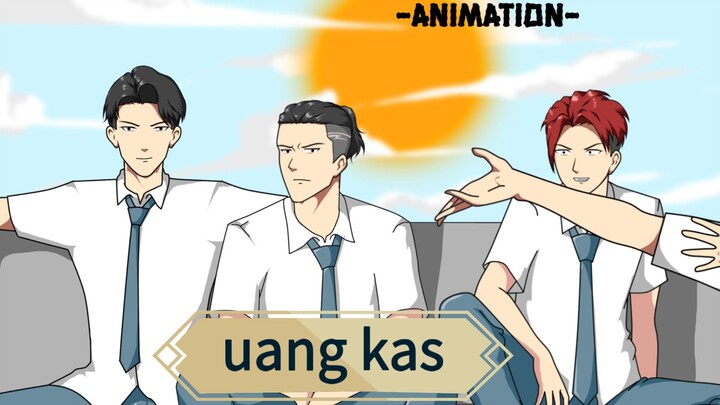 bayar uang kas || animasi lokal || school animation