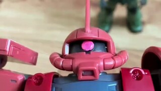 [Bandai HG GTO Zaku] สีผมนี้เข้มไปหน่อยสำหรับนักเรียนกีฬา