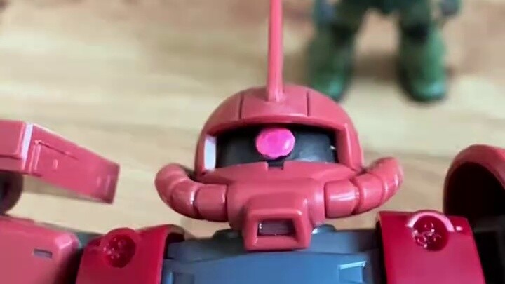 [Bandai HG GTO Zaku] Màu tóc này hơi tối đối với sinh viên thể thao