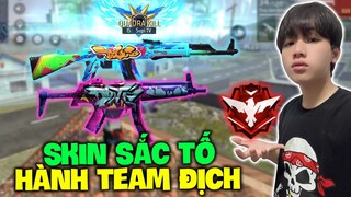 [FREE FIRE] SUPI VÁC MP5 NÂNG CẤP 3 CHIP VÀ AK SẮC TỐ CÂN 4, TANK BO HÀNH TEAM ĐỊCH RANK HUYỀN THOẠI