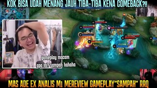 RRQ KOK BISA KENA COMEBACK GAME 1? REVIEW GAMEPLAY "SAMPAH" RRQ BY MAS ADE 😅