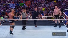 Goldberg vs. Brock Lesnar — Universal Title Match