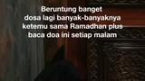 Rugi banget sih gak baca doa ini di bulan Ramadhan