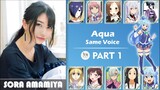 [SUB INDO / ENGLISH] | Sora Amamiya Anime Voice Actress | 雨宮 天 | Part 1