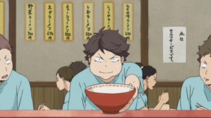 What's wrong with Oikawa Tetsu's fat baby eating more?