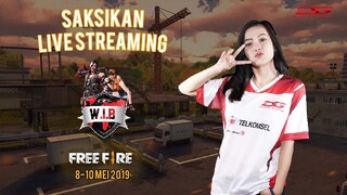 SAKSIKAN LIVE STREAMING WAKTU INDONESIA BERMAIN,  FREE FIRE