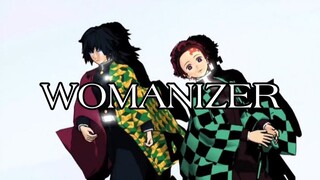 【 KnY | MMD 】TANJIRO x GIYU | WOMANIZER