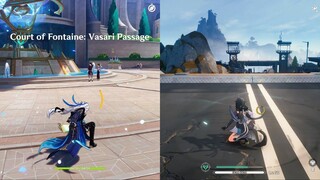 Genshin Impact vs Wuthering Waves! Plunge Gameplay Comparison