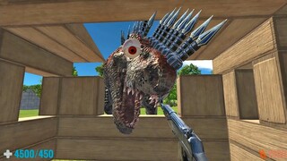 Survive in Cybergrasslands with Dinosaurs.Fps Perspective! Animal Revolt Battle Simulator