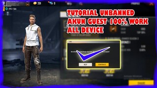 Tutorial Cara Unbanned Free Fire Terbaru 100% Work