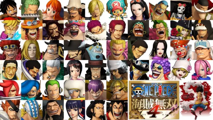 完全版 ワンピース 海賊無双3 必殺技集 One Piece Pirate Warriors 3 All Special Attacks Bilibili