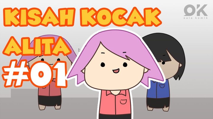 Kisah Kocak Alita gadis kuliahan - Oalakomik