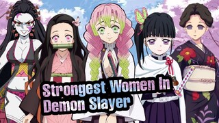 TOP5 MALALAKAS NA BABAENG CHARACTER SA DEMON SLAYER