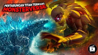 Mengukur Kekuatan Dahsyat GODZILLA VS ARMORED TITAN, Siapa Yang Bakal Menang?