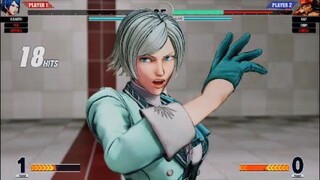 KOF15　チャンピオンvsチャンピオン　逆襲の１９HIT７割コンボ