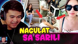 NAGULAT SA SARILI | PINOY FUNNY VIDEOS COMPILATION | Jover Reacts