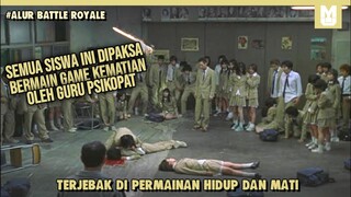 Terjebak Di Game Kematian !! SELURUH ALUR ALUR CERITA BATTLE ROYALE ( 2000 )