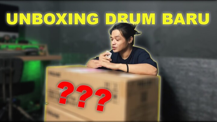 UNBOXING MY NEW DRUM!!!