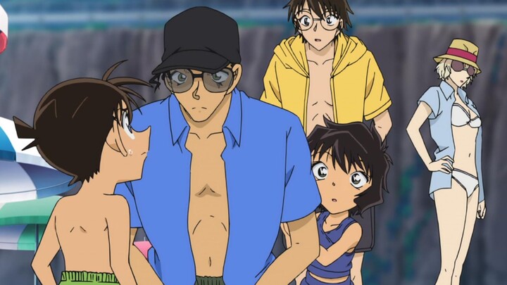 [Conan] Conan and the Akai family knew each other 10 years ago and they worked together to solve a r