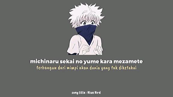 bikin candu killua😌❤️