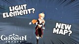 *NEW LIGHT ELEMENT AND DUSTY WASTELAND MAP*!!! (Genshin Impact Funny Moments)