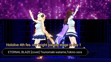 [Hololive 4th fes] ETERNAL BLAZE [cover] Tokino Sora, Tsunomaki Watame