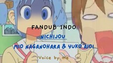 [Fandub Indo] Nichijou 2011" Reaksi yang sangat Realita "😂 | by me #pt.1