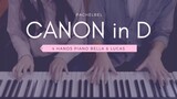 🎵Pachelbel - Canon in D Major  | 4hands piano