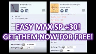 EASY MAX SP+30! GOOD FOR STELLAR HUNTERS, DRAGON FISTS AND FLEE TYPES!