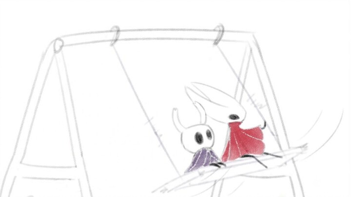 【Hollow Knight】 Berayun bersama adik perempuannya