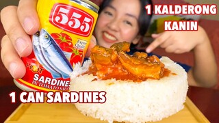 1 KALDERONG KANIN AT 1 CAN SARDINES CHALLENGE