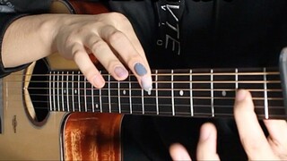 【Thực hành lên dây đàn guitar】 Hatsune Miku