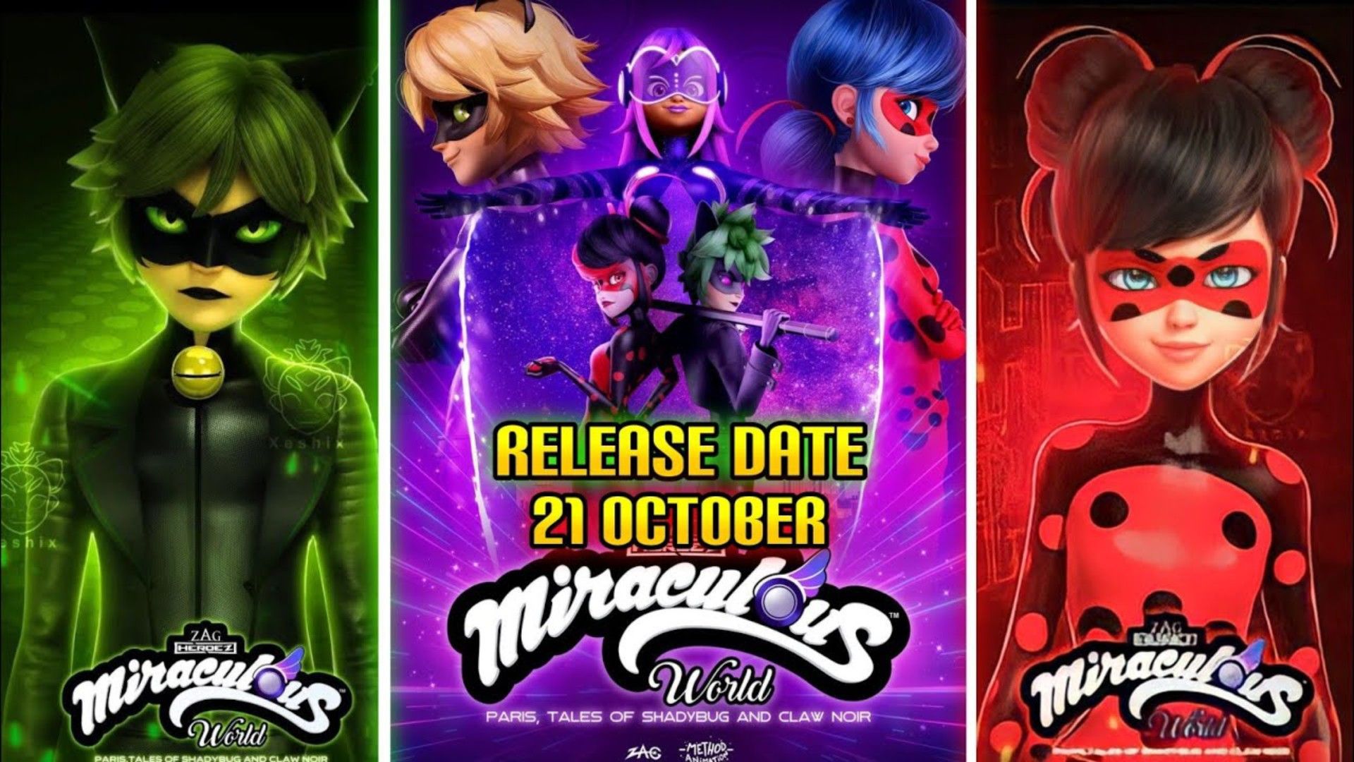 Miraculous World: Paris, Tales of Shadybug and Claw Noir (2023