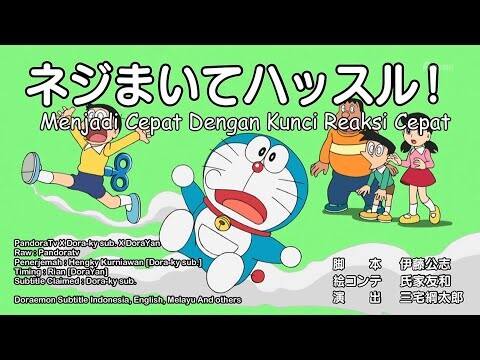 Doraemon Episode 651B Menjadi Cepat Dengan Kunci - Doraemon Subtitle Indonesia, English, Melayu