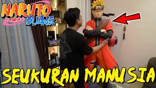 UNBOXING NARUTO LIFE SIZE STATUE ! LEBIH GEDE DARIPADA GUA COK !!!