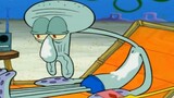 Spongebob learns magic, turns Squidward into ice cream, and watches Squidward melt!