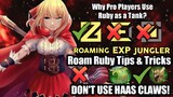 Ruby's Secrets you Should Know About! | Why Pro Players Use Ruby as a Tank | Build & Emblem Guide