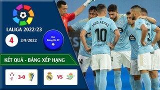 KẾT QUẢ BÓNG ĐÁ HÔM NAY LALIGA VÒNG 4 22/23 , BUNDESLIGA VÒNG 5 22/23 BẢNG XẾP HẠNG