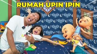 LEIKA & AYAH BUAT RUMAH UPIN DAN IPIN 😍🥰 UPIN DAN IPIN SUKA GA YA SAMA RUMAHNYA[TOCA BOCA INDONESIA]