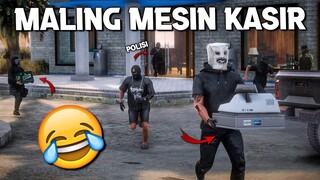 AKSI JELOOL MALING MESIN KASIR DI WARTEG‼️- GTA 5 RP