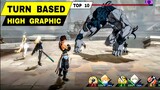 Top 10 Best TURN BASED RPG Games for Android & iOS (HIGH GRAPHIC RPG) | BEST OF THE BEST !