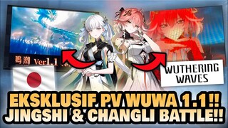 BOCORAN GAMEPLAY EKSKLUSIF??! Jinshi & Changli Gameplay PV 1.1!! 🤔 | Wuthering Waves